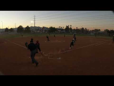 1st inning single vs AASA Carrillo Perez 16U 11-05-21