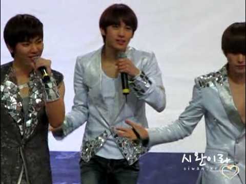 [FANCAM] 100226 ZE:A - Mazeltov (siwan focus)