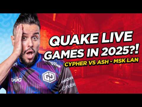 Quake Live in 2025?! cYpheR vs Ash Pro Quake Analysis w/Av3k