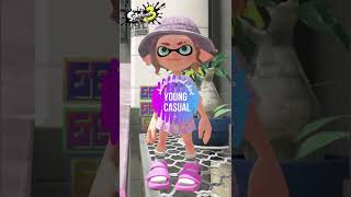 夏のおすすめコーデ3選！！ #shorts #splatoon3 #スプラトゥーン3 #スプラ3 #スプラ３コーデ