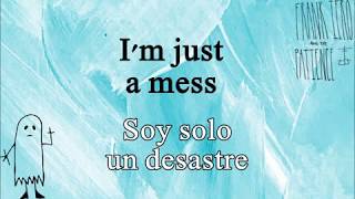 FRANK IERO and the PATIENCE - I´m A Mess [Lyrics in English and Spanish]