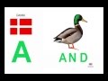 Danish Alphabet 