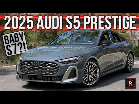 The 2025 Audi S5 Prestige Is A Well-Rounded Sport Sedan With Next Level Tech & Speed