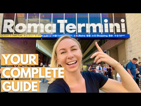 ROME TRAIN STATION - Everything You MUST Know Before Traveling to Rome I Roma Termini I Rome Travel