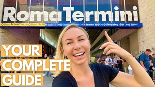 ROME TRAIN STATION - Everything You MUST Know Before Traveling to Rome I Roma Termini I Rome Travel