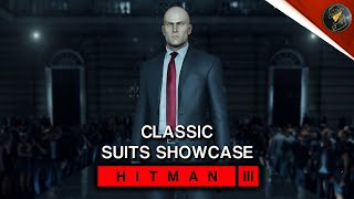 HITMAN 3 | Suits Showcase | All Classic Suits & How To Get Them | Classic Category