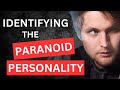 Identifying The Paranoid Personality JOE NAVARRO