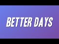Le'Andria Johnson - Better Days (Lyrics)