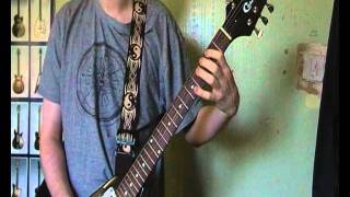 Blue stahli - rapid fire guitar cover (By ear)