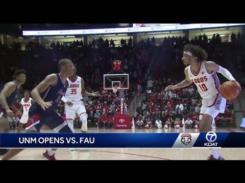 Second half surge secures season-opening win for Lobos