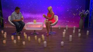 Britesta LED-Echtwachs-Kerzen mit Timer und Fernbedienung, 3er-Set