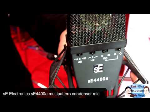 Winter NAMM 2013- sE Electronics sE4400a multipattern condenser microphone