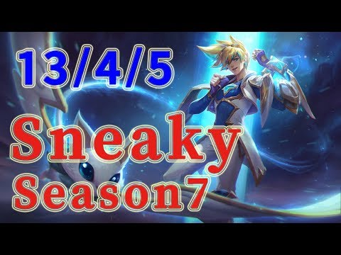 C9 Sneaky Ezreal ADC vs Draven Patch 7.21