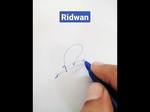 Ridwan Name Signature Request done