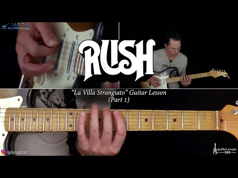 La Villa Strangiato Guitar Lesson (Part 1) - Rush