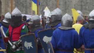 preview picture of video 'Battle of the Nations - 2013. Aigues-Mortes, France. Belarus vs USA 21x21 Day1'