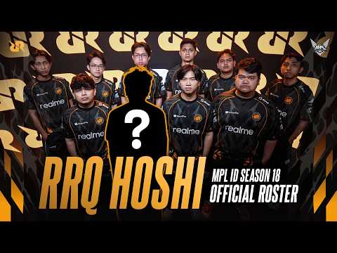OFFICIAL RRQ HOSHI ROSTER FOR MPL ID SEASON 18