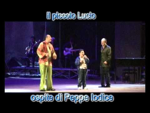 Lucio Vario il piccolo Lucio  ospite di Peppe Iodice " Pazzoscatenatissimo "