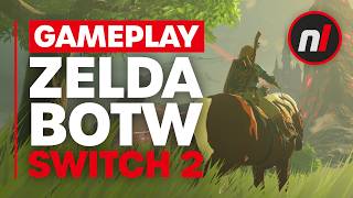 Zelda: Breath of the Wild Switch 2 Edition - 60FPS Gameplay
