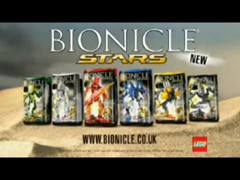 Rare UK Ver. TV Bionicle Stars Commercial - LEGO 2010 - Products, Sets
