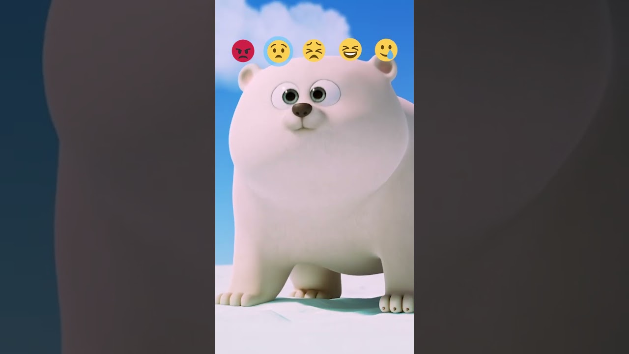 Emotion Emoji😡 Baby Polar Bear ver.🐻‍❄️  #SEALOOK #shorts