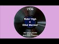 1936 Ethel Merman - Ridin’ High