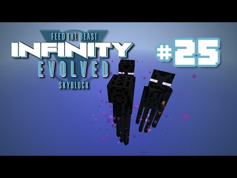 FTB Infinity Skyblock - Ep 25 - Enderman Farm