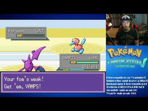 Pokemon Liquid Crystal ep 33: Zanes annoying battle and the Dna sample in cerulean cave