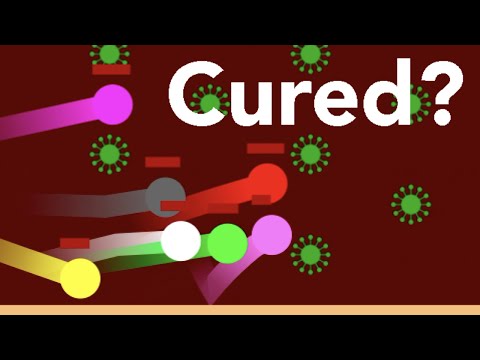 If Taking A Vaccine Was An Algodoo Marble Race