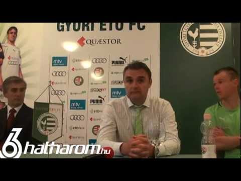 Botrány a Győri ETO - Diósgyőr (2-0) bajnoki mérkőzés utáni sajtótájékoztatón