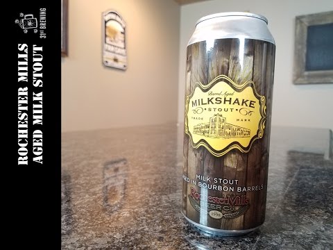 Rochester Mills 12 Days of Milkshake Stout Milk Stout Aged Beer Review 2016