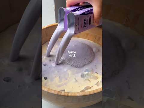 Making Refreshing Taro Sago 💜