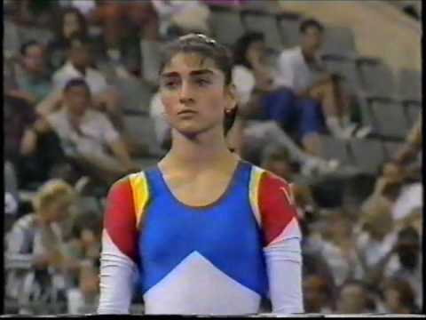 Mirela PASCA (ROM) vault - 1992 Olympics Barcelona Team Optionals