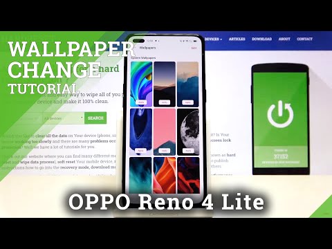 How to Change Wallpaper in OPPO Reno 4 Lite – Update Desktop