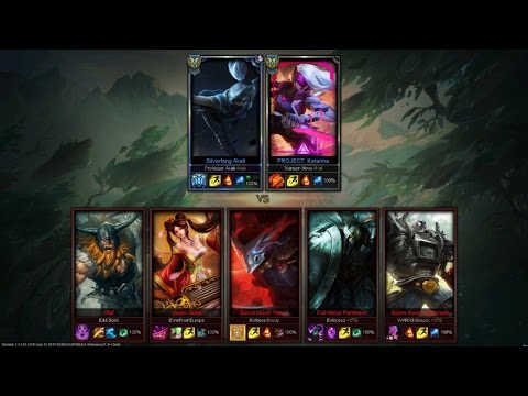 2 Assassin One-Tricks vs. 5 Bronze Players (2v5) INSANE GAME - League of Legends