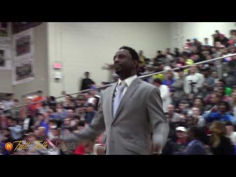 Combine Academy Coach Jeff McInnis argue last sec Foul