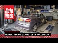 Barrelbrigade 2022 - Op de rollenbank - Renault Megane Cabrio