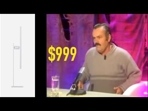 Dont laugh - Apple Engineer Explain $999 Mac Pro Stand