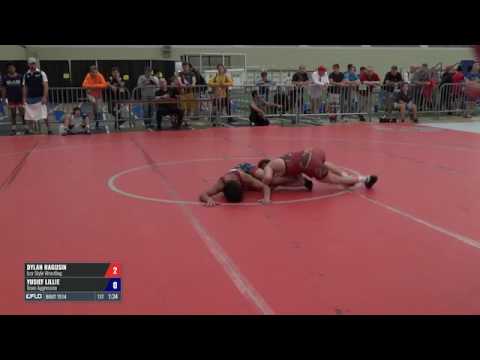 46 Quarter-Finals - Dylan Ragusin (Izzy Style Wrestling) vs. Yusief Lillie (Team Aggression)