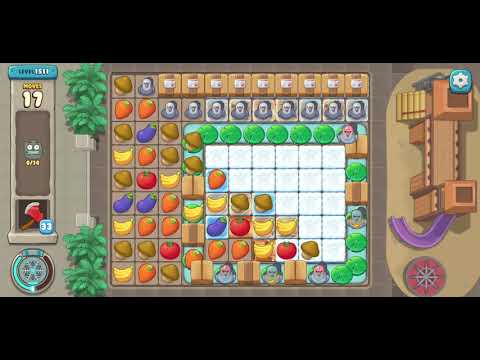 We Bare Bears Match3 Repairs Level 1511 - No Boosters