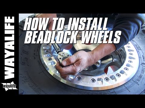 HOW TO INSTALL Beadlock Wheels - KMC XD231 RG & Cooper STT Pro Tires