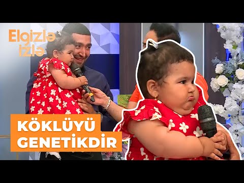 Elgizlə izlə | Elgiz Əkbər balaca Mədinənin şirinliyinə heyran oldu