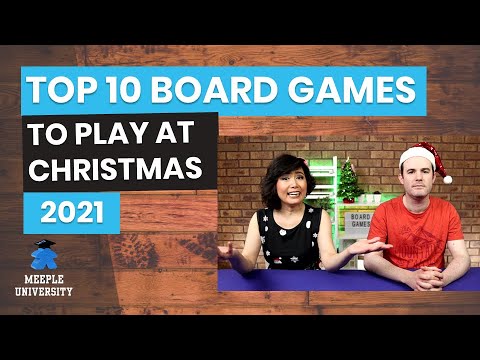 Top 10 Board Games We Play at Christmas (2021)