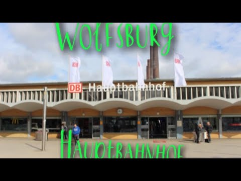 [4K] Zugverkehr in Wolfsburg Hauptbahnhof (Train traffic in Wolfsburg central station)