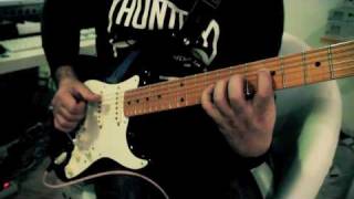 Finger Picking on a  Fender Stratocaster Eric Johnson Signature