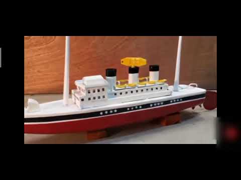 Restoring Old Toy Boat || Superb Restoration