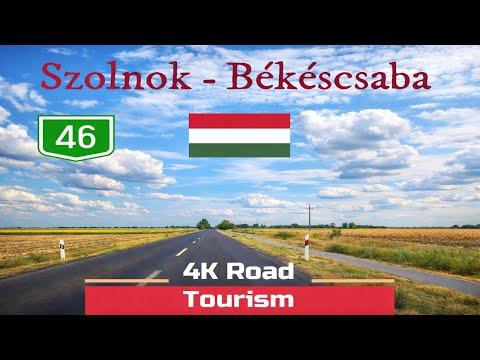 Driving Across Hungary 🇭🇺 | Szolnok to Békéscsaba | Real-Time Road Trip