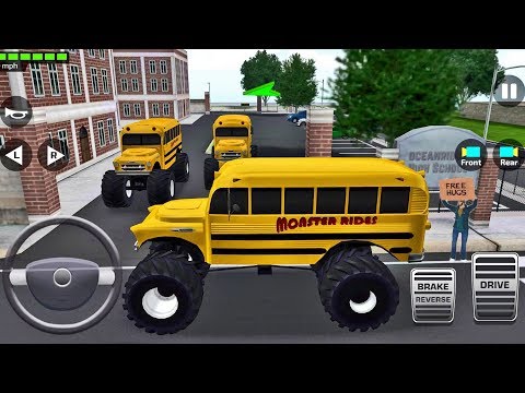 Super High School Bus Driving Simulator 3D 2019 #7 Android IOS gameplay