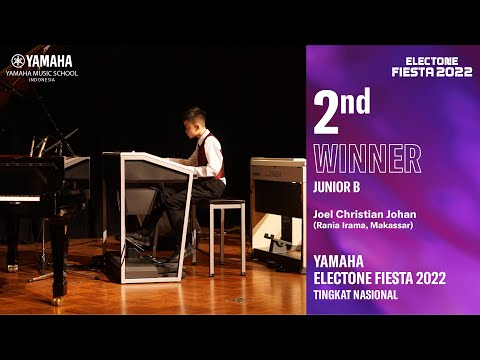 Yamaha Electone Fiesta 2022 , 2nd Winner Junior B - Joel Christian Johan