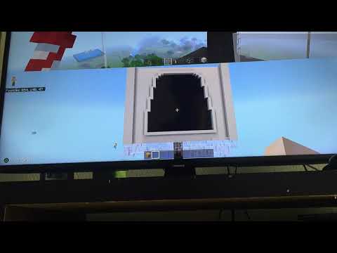 Decoração mob trap vila redstone parte (final)